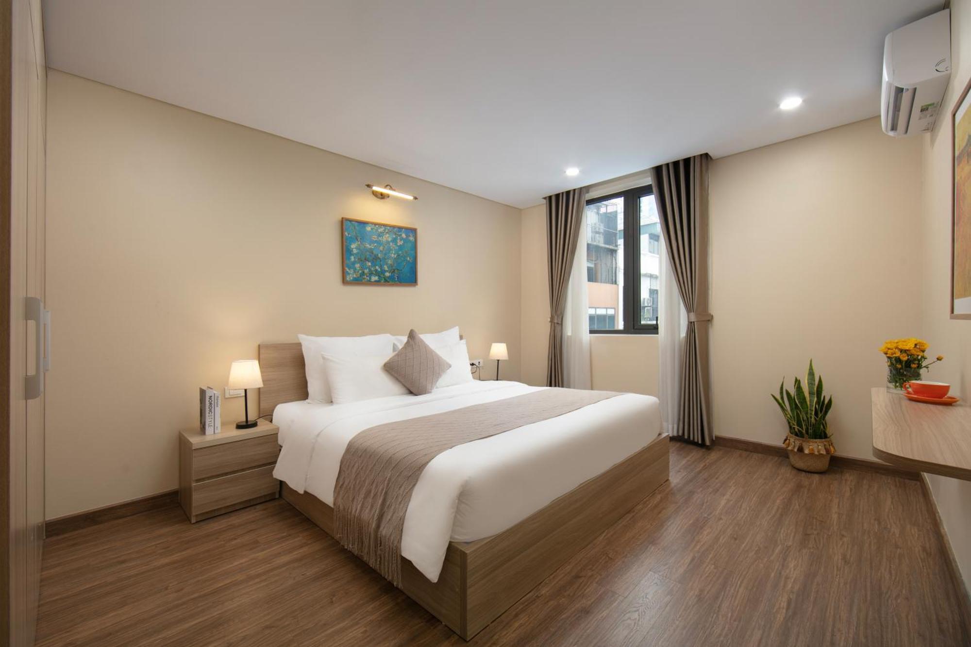 Hb Serviced Apartment - Lac Long Quan Hanoi Exterior photo