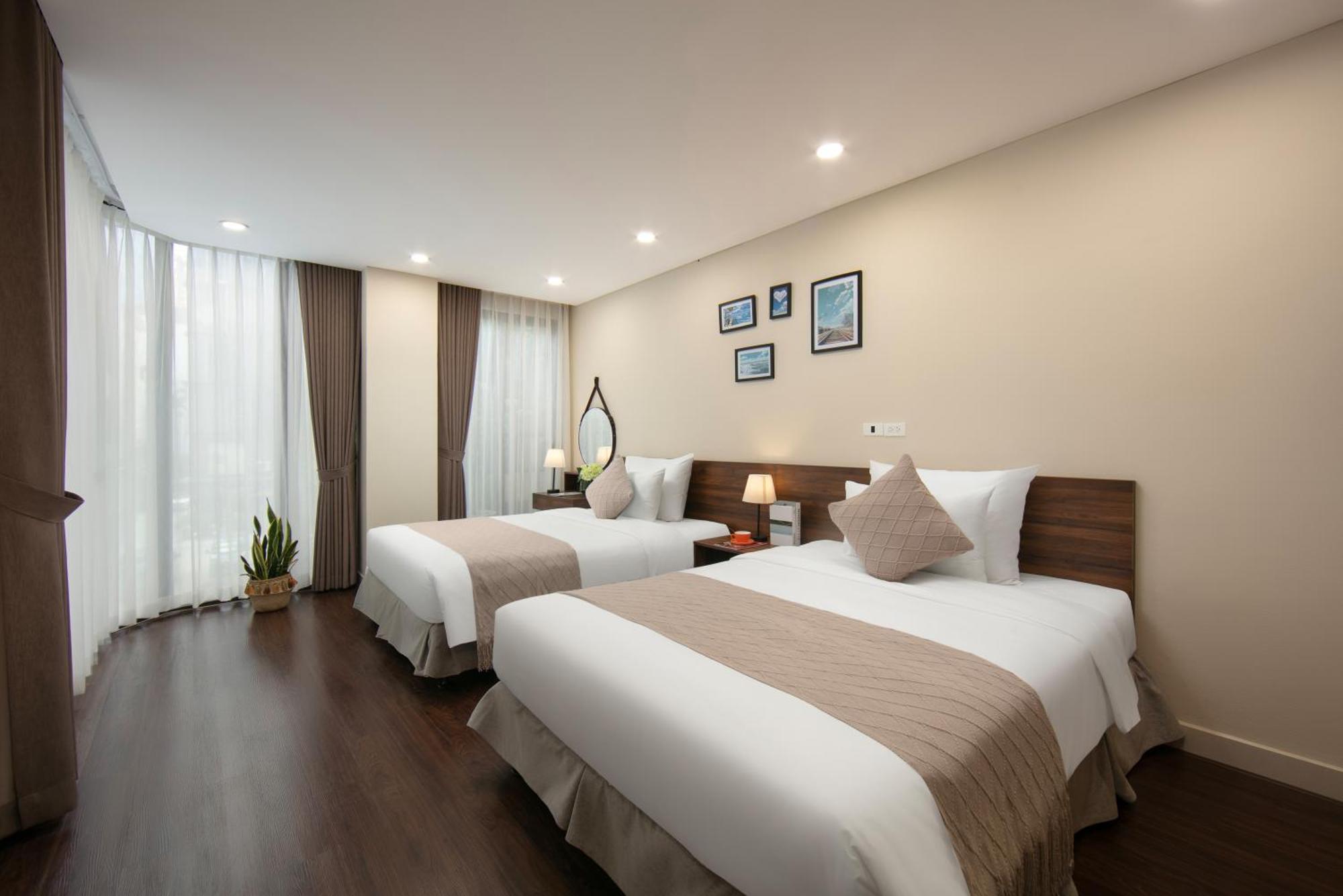 Hb Serviced Apartment - Lac Long Quan Hanoi Exterior photo