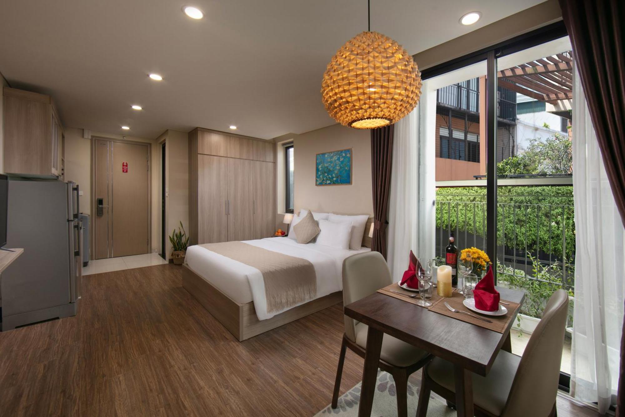 Hb Serviced Apartment - Lac Long Quan Hanoi Exterior photo